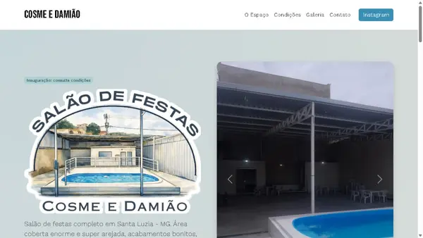 Prévia capturada de Cosme e Damião Festas