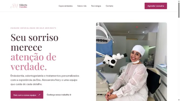 Prévia capturada de Odonto Família